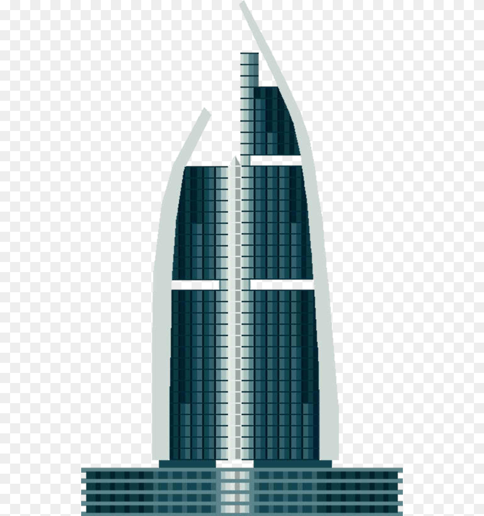 Skyscraper Drawing, Architecture, Metropolis, Urban, High Rise Free Png Download