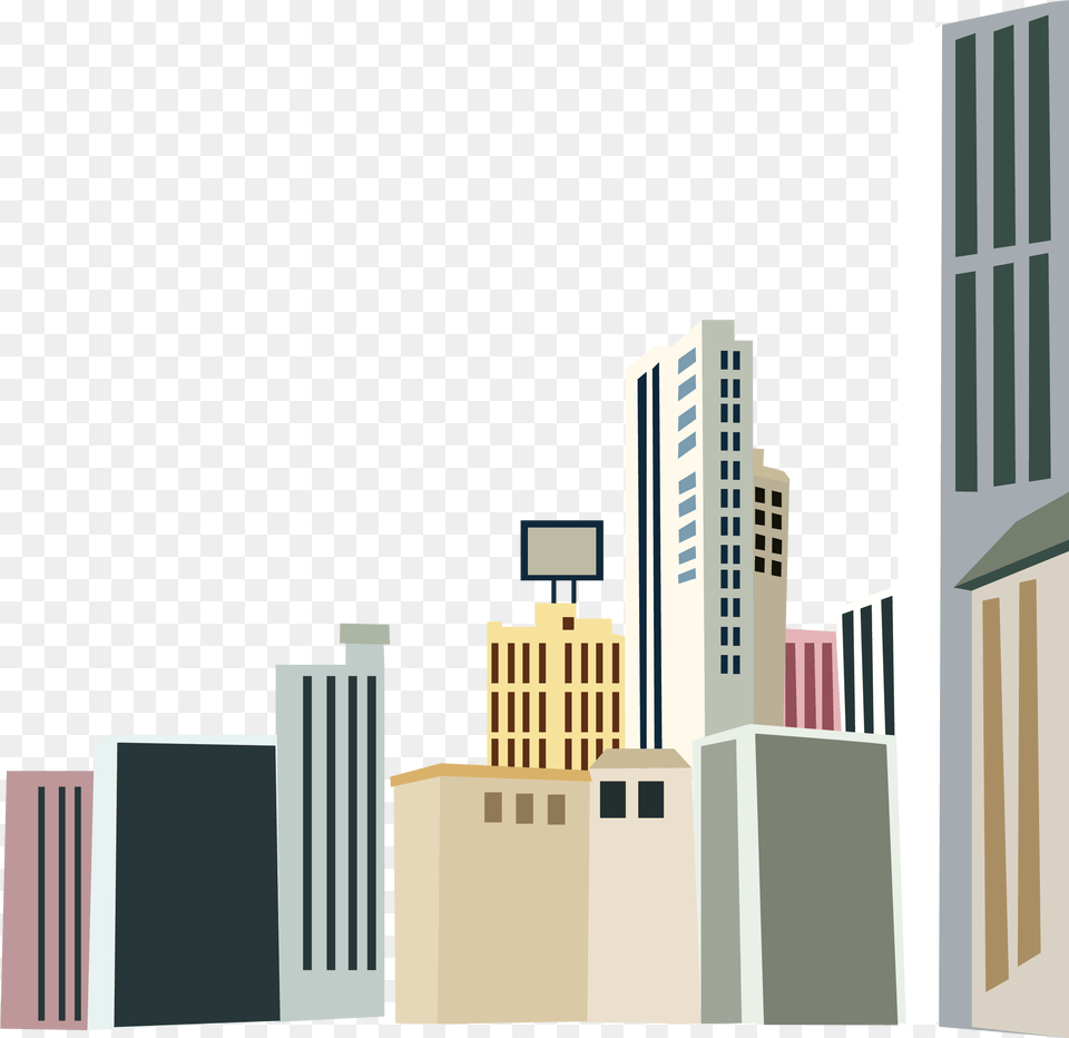 Skyscraper House Cartoon Download Vector Cartoon Building, Urban, Metropolis, City, Office Building Png