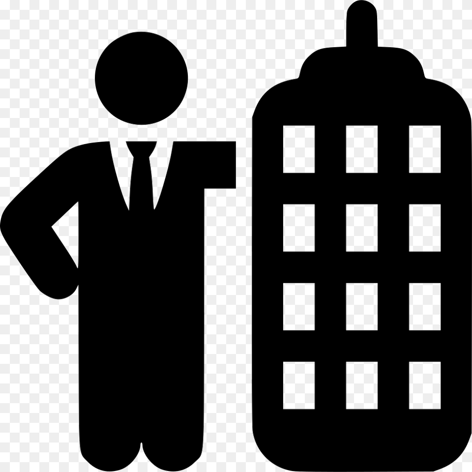 Skyscraper Presentation Icons Transparent Background, Stencil, Dynamite, Weapon, Formal Wear Free Png Download