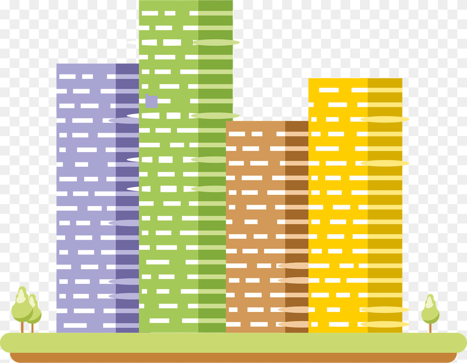 Skyscrapers Clipart, Architecture, Building, City, High Rise Free Png