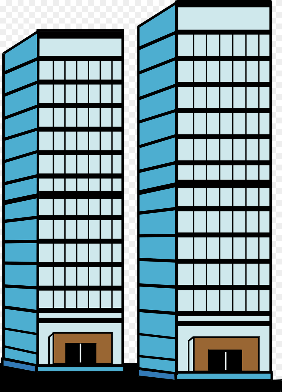 Skyscrapers Clipart, Architecture, Building, City, Condo Free Png