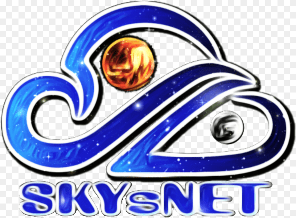 Skysnet Logo Cloud Sun Moon Sticker By Skyu0027s Design Language, Helmet, Light, Text, Symbol Free Transparent Png