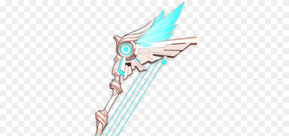 Skyward Harp Genshin 5 Star Bow, Weapon Free Png Download