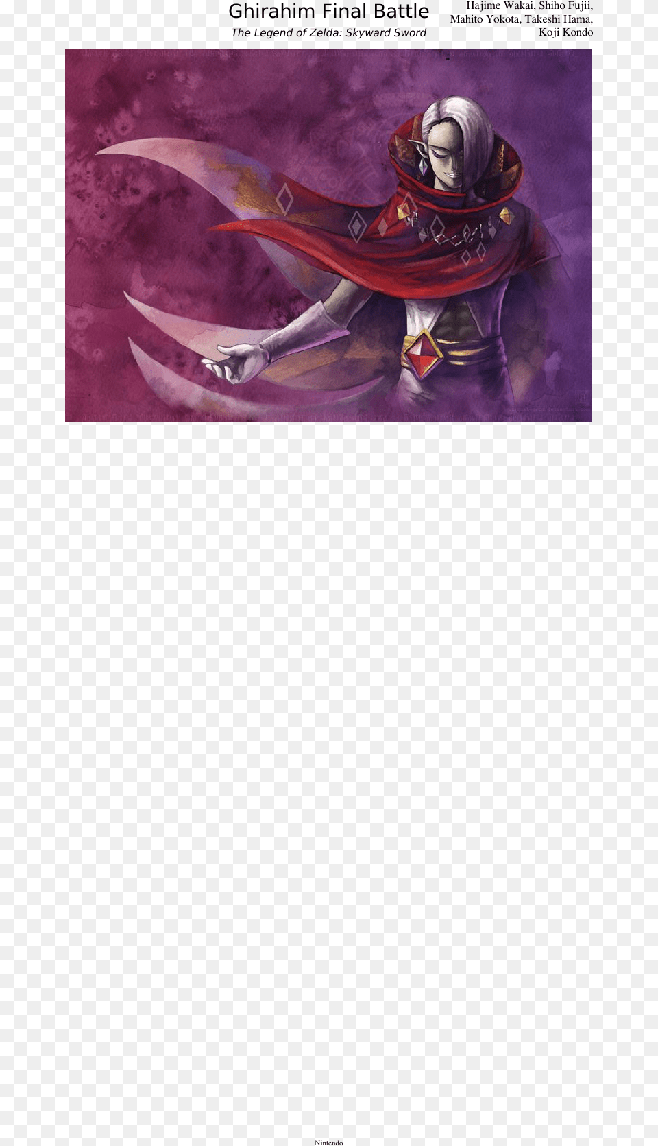 Skyward Sword Ghirahim, Weapon, Adult, Person, Woman Free Png