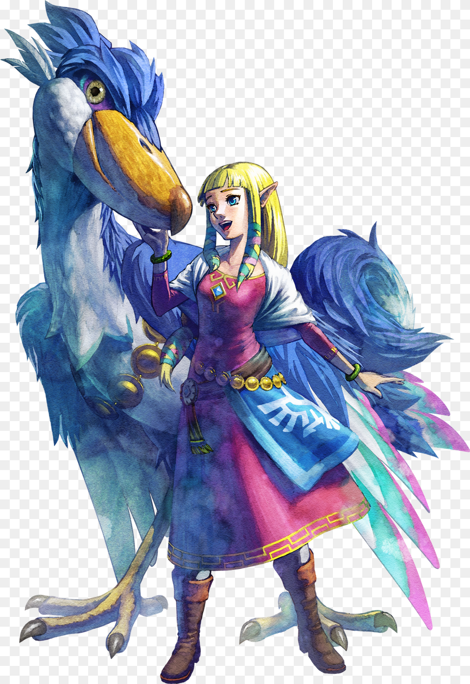 Skyward Sword Zelda Zelda Skyward Sword Bird, Adult, Person, Female, Woman Free Transparent Png