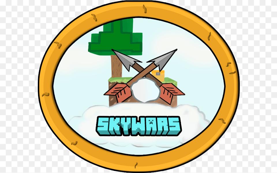 Skywars Minecraft Logo, Symbol Free Png