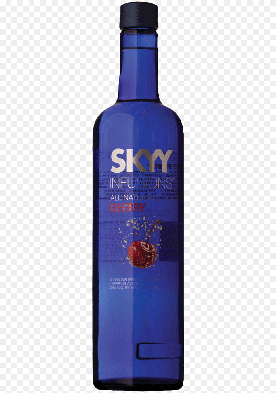 Skyy Infused Cherry 1l Wine Bottle, Alcohol, Beverage, Liquor, Gin Png Image
