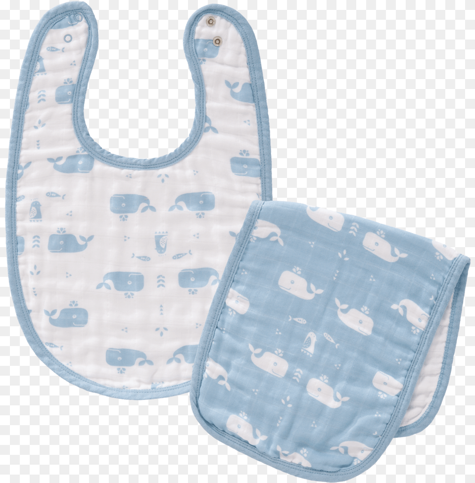 Slab Amp Spuugdoekset Whale Blue Fog, Diaper, Bib, Person Png