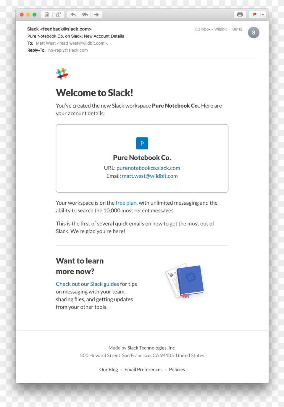 Slack Welcome Email Welcome Email, File, Page, Text, Webpage Free Png