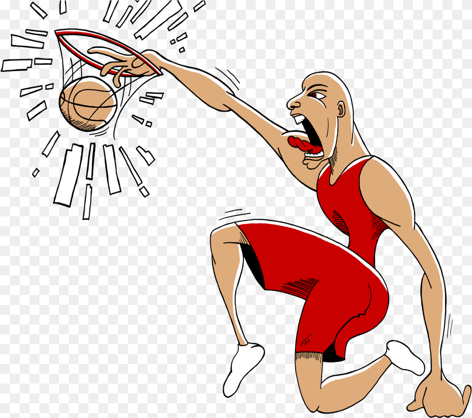 Slam Dunk Basketball Block Basketball, Adult, Female, Person, Woman Free Png Download