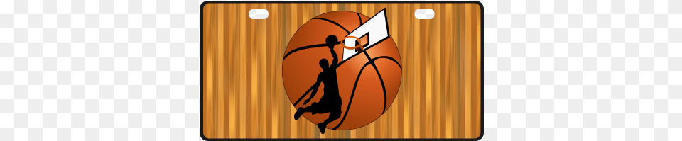 Slam Dunk Basketball Player License Plate Slam Dunk Basketball Player Whoop On Ball Slam Dunk, Person, Sport, Playing Basketball Png Image