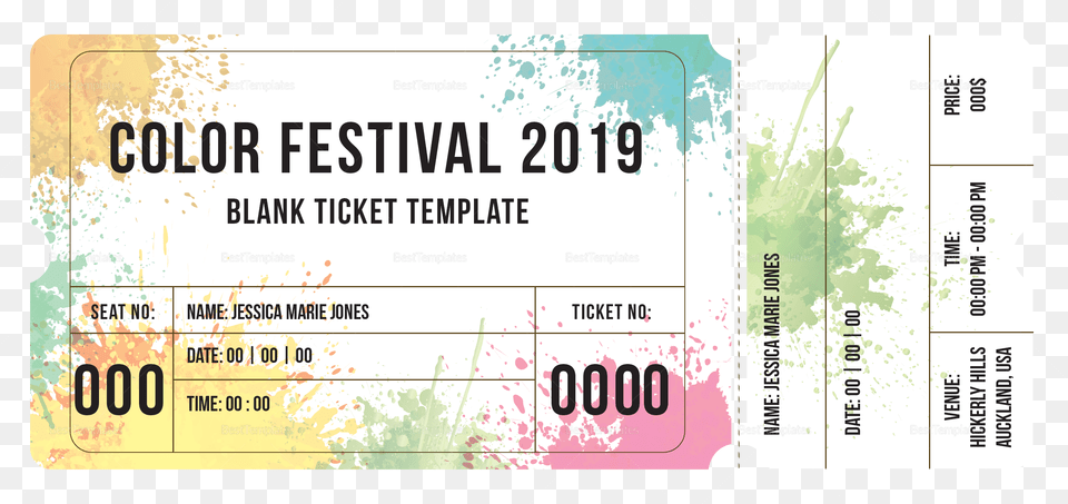 Slam Dunk Festival, Paper, Text, Ticket Free Transparent Png