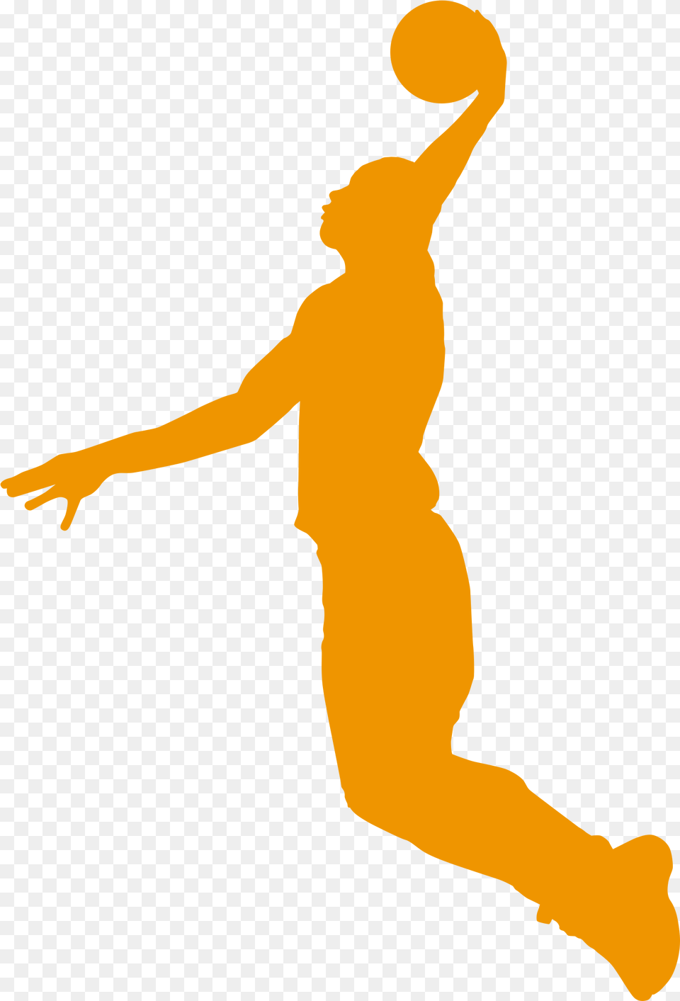 Slam Dunk Basketball Dunking Silhouette Clipart, Baby, Person, Ball, Handball Free Transparent Png