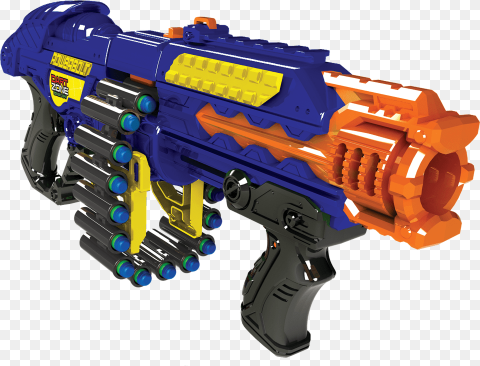 Slamfire All The Time Nerf Gun Mega Mastodon, Toy, Firearm, Weapon, Water Gun Free Png Download