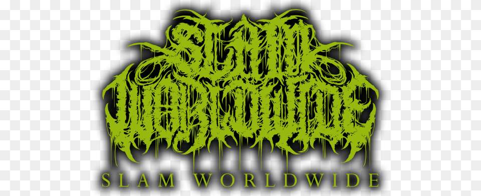 Slamworldwide Net Slam Worldwide Logo, Calligraphy, Green, Handwriting, Text Png Image
