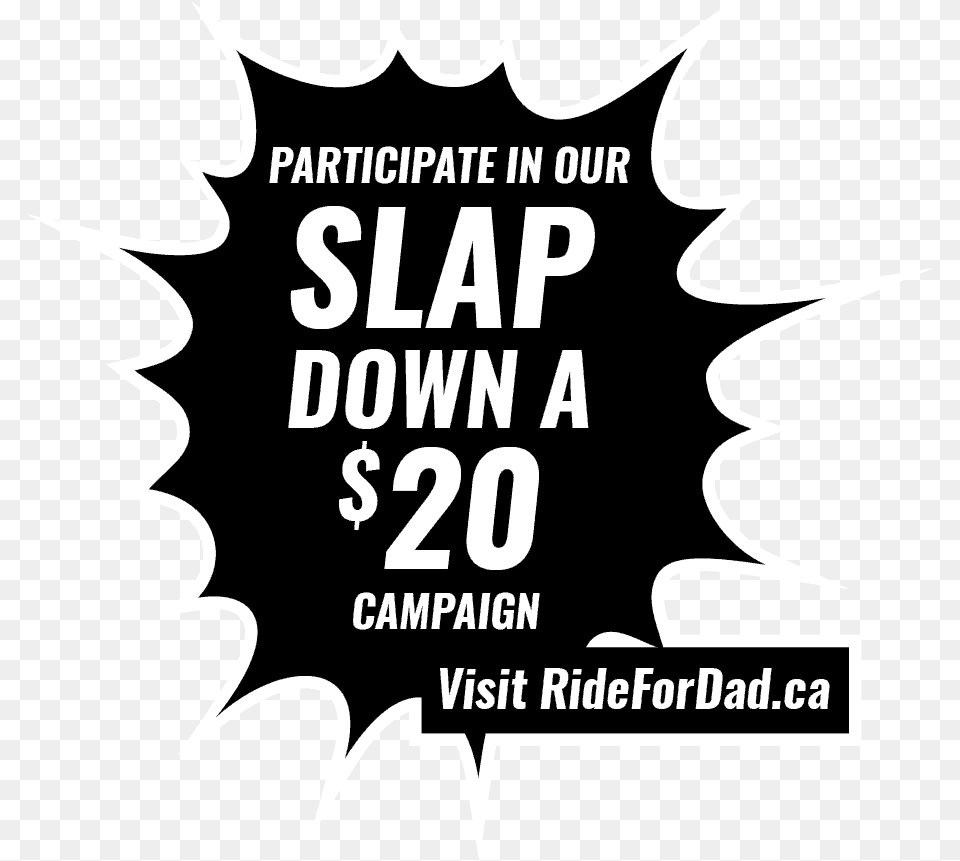 Slap Down A 20 Artwork Poster, Advertisement, Logo Free Transparent Png