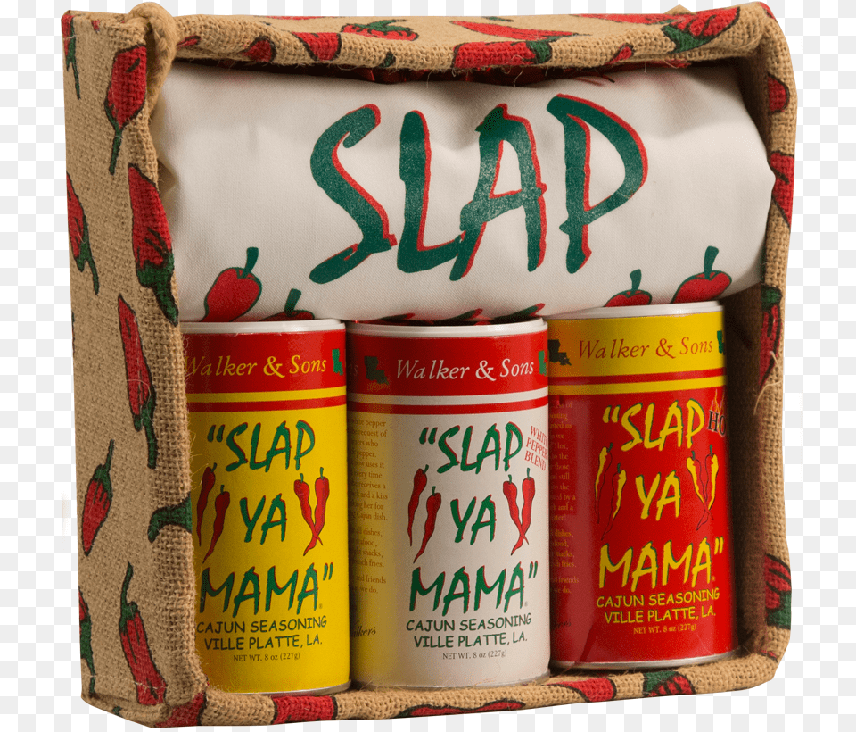 Slap Ya Mama Slap Ya Mama Cajun Seasoning Original Amp Hot Blend, Tin, Can Png