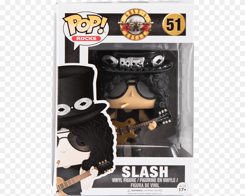 Slash, Musical Instrument, Guitar, Head, Person Png Image