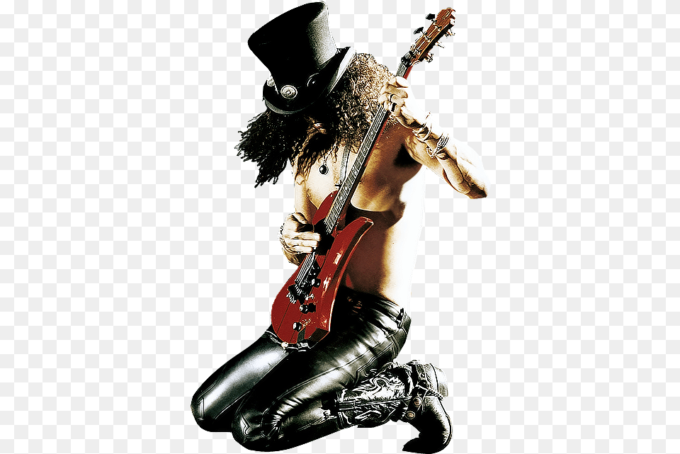 Slash Boots Slash, Guitar, Musical Instrument, Person, Hat Png Image