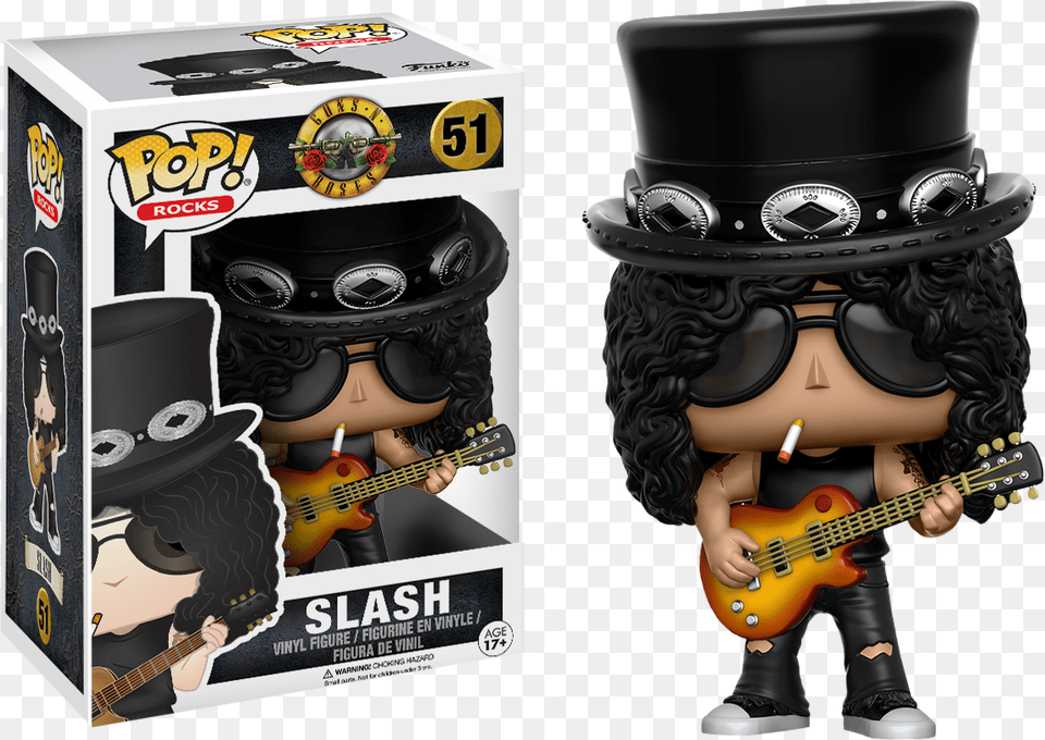 Slash Pop Funko, Guitar, Musical Instrument, Adult, Female Free Png