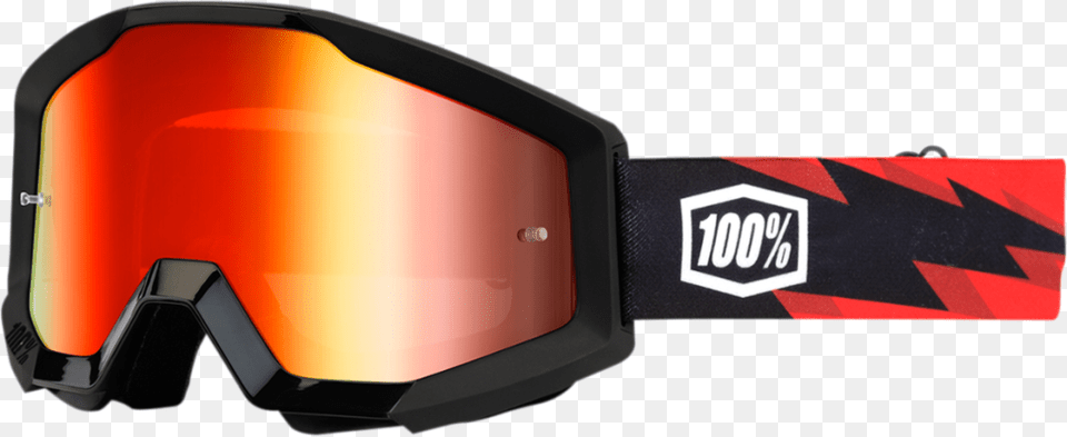 Slash Strata Goggle Wred Mirror Lens 100 Strata Slash, Accessories, Goggles, Car, Transportation Free Transparent Png