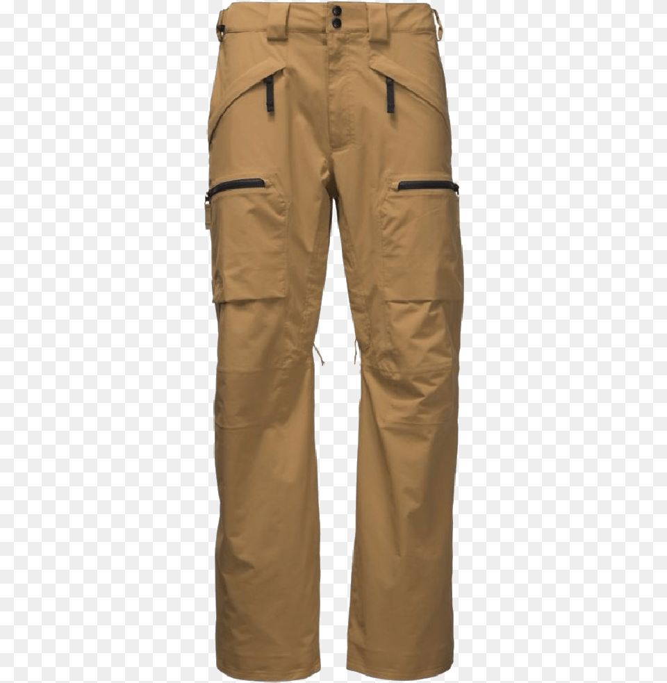Slashback Cargo Ski Pants British Khaki 18 Trans1 North Face Slashback Cargo Mens Ski Pants, Clothing, Coat Png