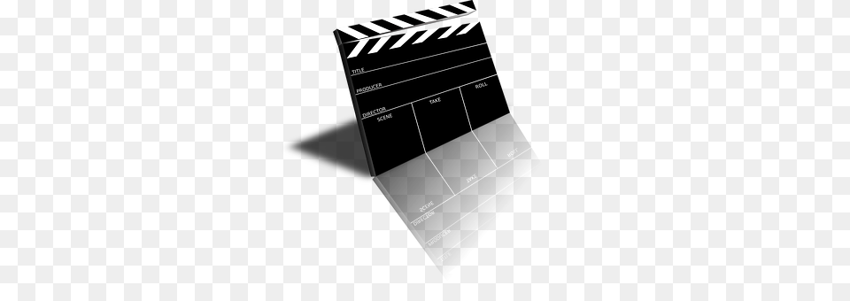 Slate Clapperboard, Text Free Transparent Png