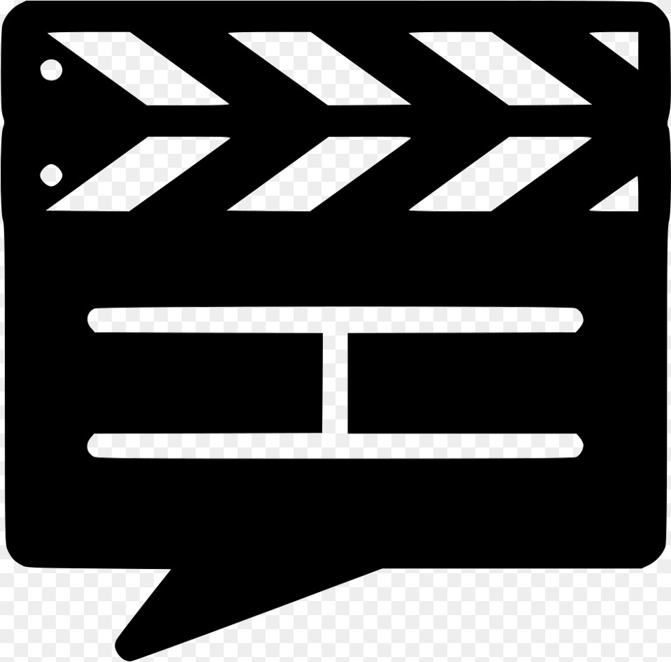 Slate Chat Message Movie Slate, Fence, Mailbox Free Png
