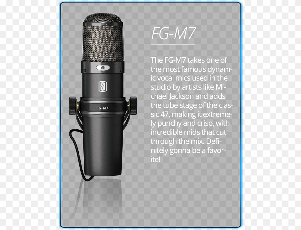 Slate Digital Vms Ml 1 Fg M7 Mic, Electrical Device, Microphone Free Png