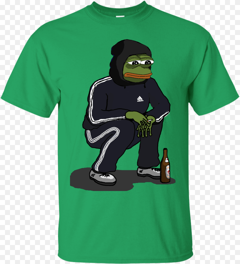 Slav Pepe Shirt Peakmemes Shirt, Clothing, T-shirt, Baby, Person Png Image