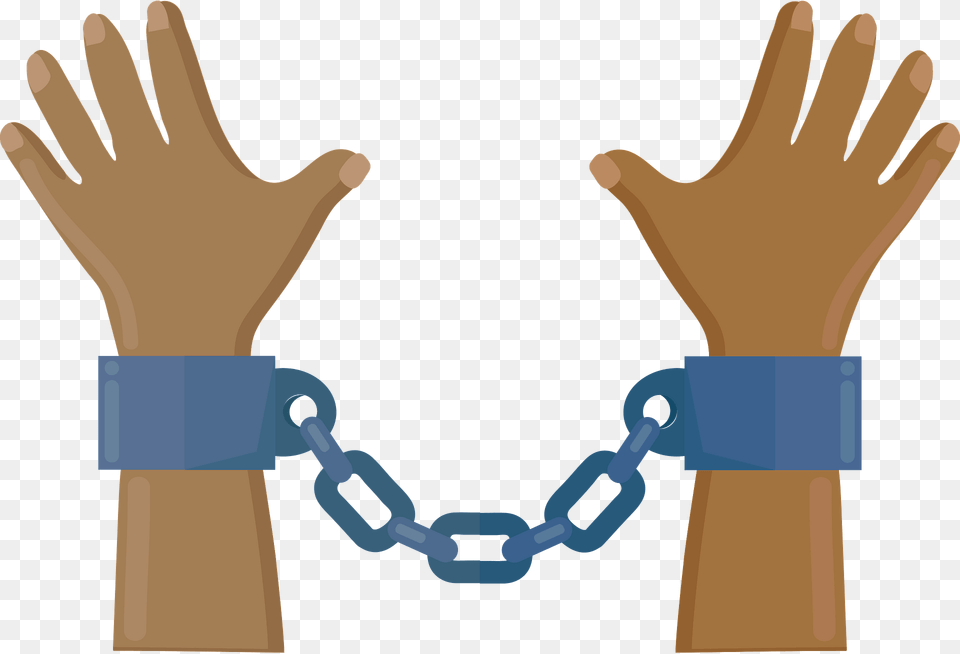 Slave Chains Clipart, Body Part, Hand, Person, Wrist Png Image