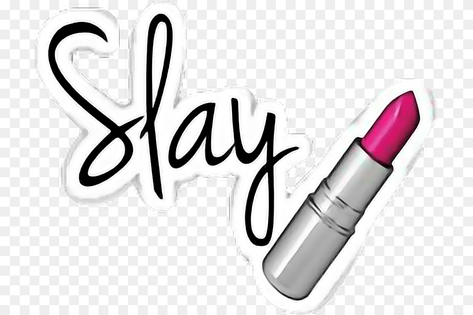 Slay Makeup Mom Mother Party Girlsnight Girlsnightout, Cosmetics, Lipstick Free Transparent Png