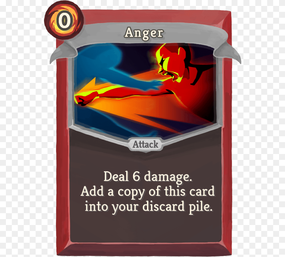 Slay The Spire Wiki Anger Slay The Spire, Advertisement, Poster, Book, Publication Png