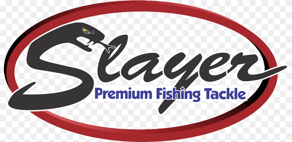Slayer Premium Fishing Tackle Graphics, Disk, Text Free Png