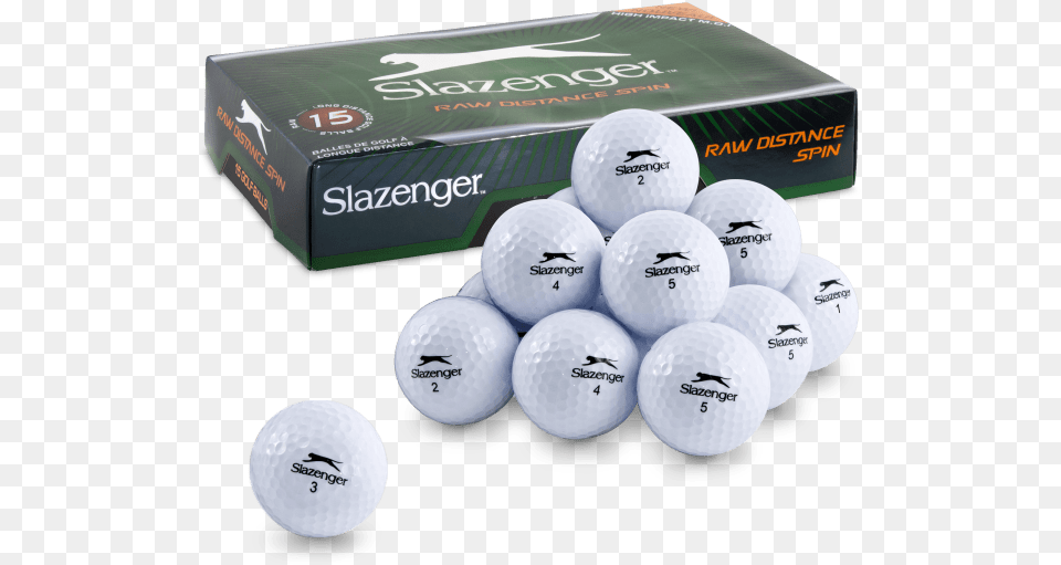 Slazenger 7 Golf Balls, Ball, Golf Ball, Sport, Balloon Free Png Download