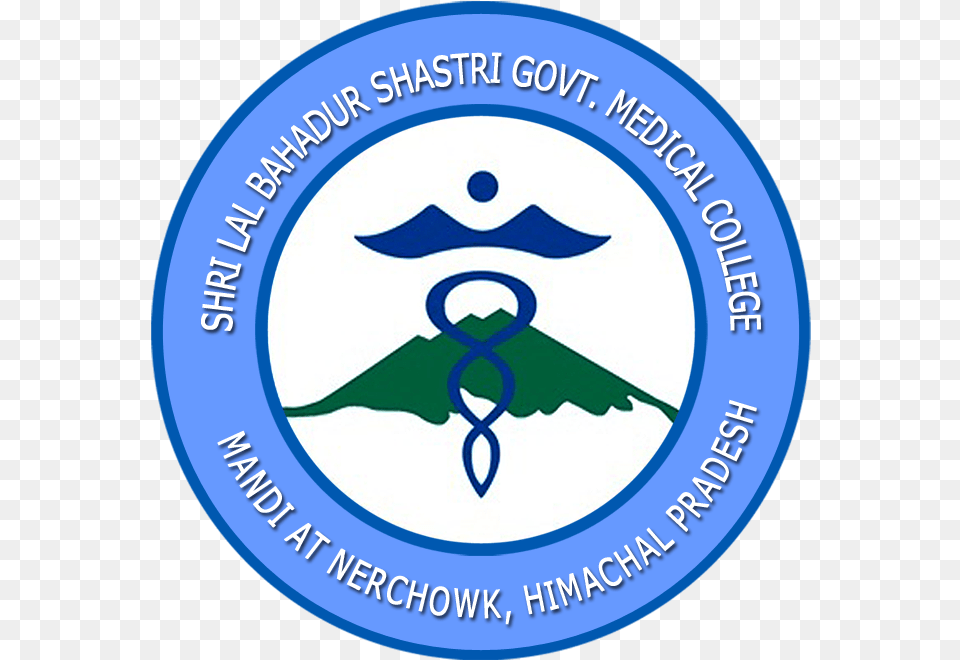 Slbsgmc Logo Shri Lal Bahadur Shastri Government Medical College, Emblem, Symbol, Disk, Badge Free Png Download