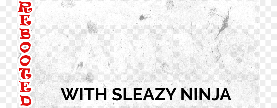 Sleazy Ninja Gaming Warning Stay Back Sign, Text, Logo Free Png