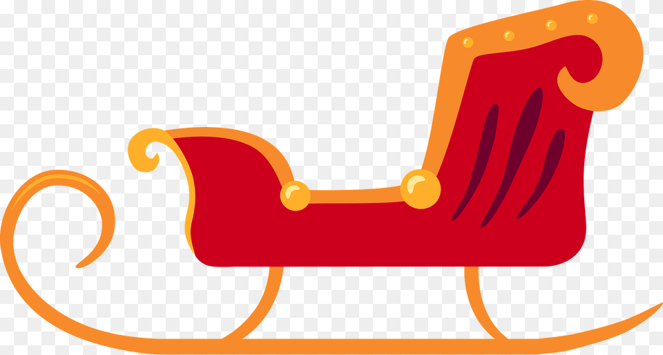 Sled Clipart, Furniture, Smoke Pipe Free Png Download