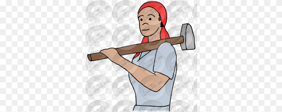 Sledge Hammer Picture For Classroom Therapy Use Great Baseball Player, Team Sport, Team, Sport, Person Free Transparent Png