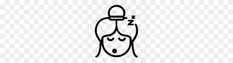 Sleep Clipart, Stencil, Person, Text Free Png Download