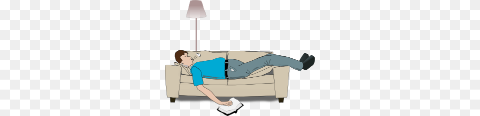 Sleep Clipart, Sleeping, Couch, Person, Furniture Png