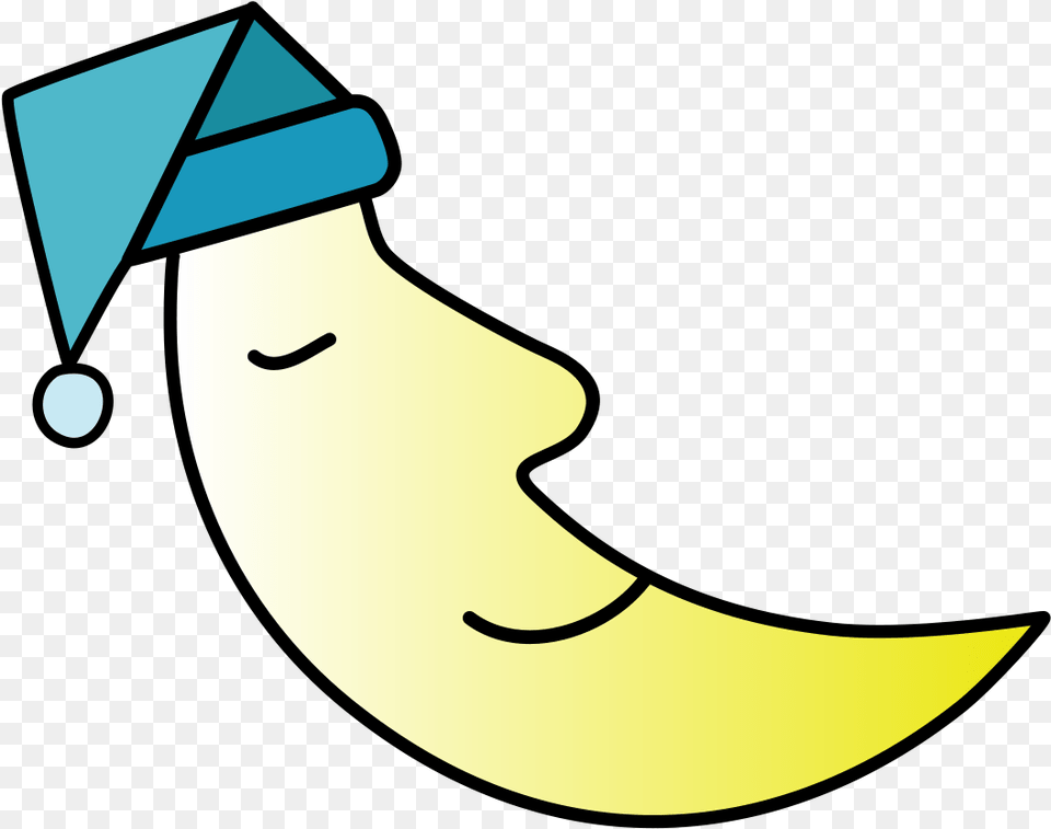 Sleep Clipart Transparent, Banana, Plant, Person, People Png Image