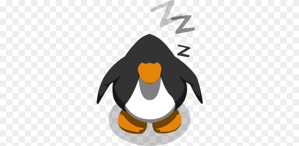 Sleep Club Penguin Sombrero, Person, Animal, Bird, King Penguin Free Png Download