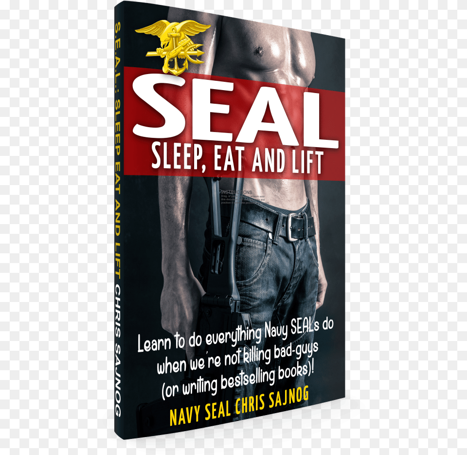 Sleep Eat And Lift Cover Human Shield Training Day Book, Advertisement, Poster, Accessories, Adult Png