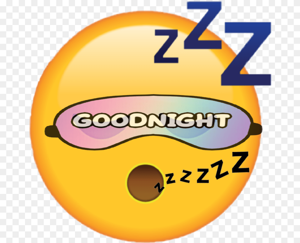 Sleep Goodnight Emoji Tired Bed Zzz Sleepingemoji Emoji Do Whatsapp Dormindo, Sphere, Disk Png Image