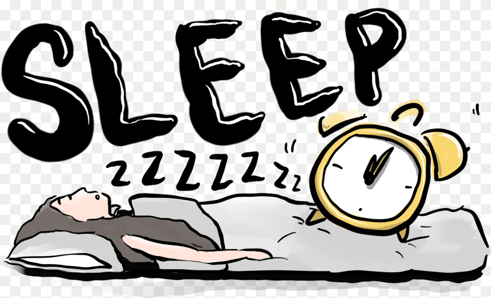 Sleep Or The Lack Of Was Most Significant In My Jc Lack Of Sleep Clipart, Alarm Clock, Clock, Person, Sleeping Free Png