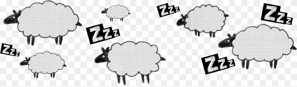 Sleep Sheep Zzz Black Sheep Tattoo, Body Part, Hand, Person, Fungus Free Png