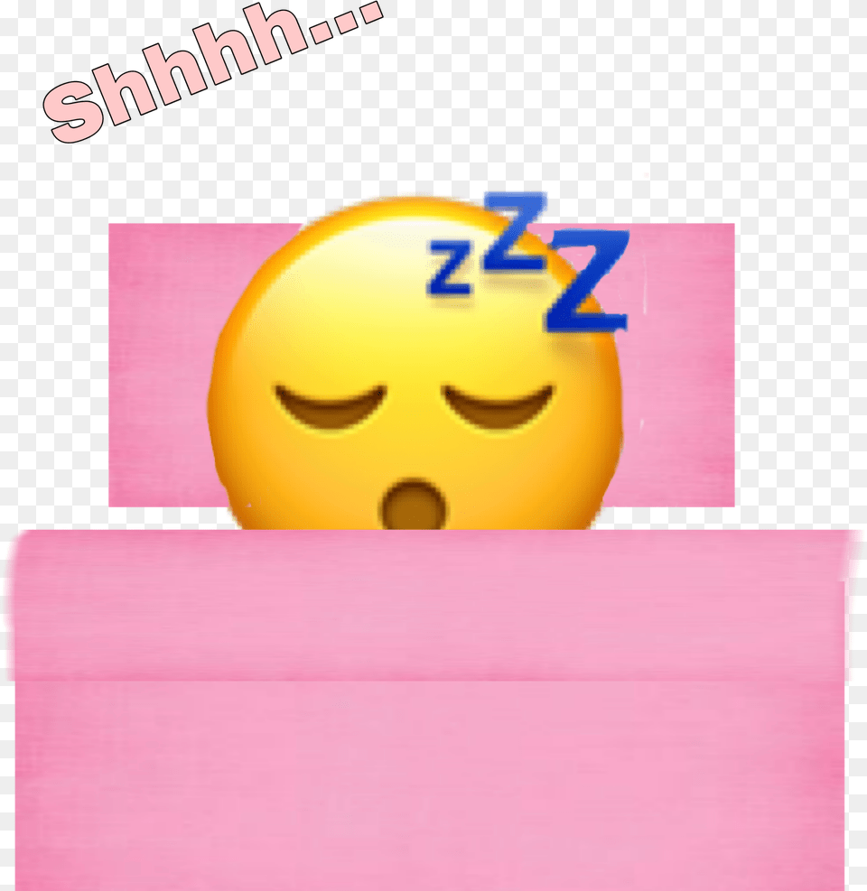 Sleep Shhh Zzzzz Bed Sticker Happy, Text, Face, Head, Person Free Png