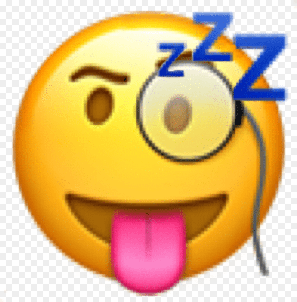 Sleep Smiley Emoji Sticker By Isabella Mller Emoji Iphone, Face, Head, Person Free Transparent Png