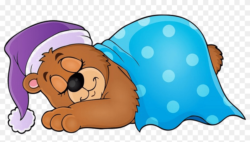 Sleep Transparent Sleeping Bear Clip Art, Water Sports, Water, Swimming, Sport Png